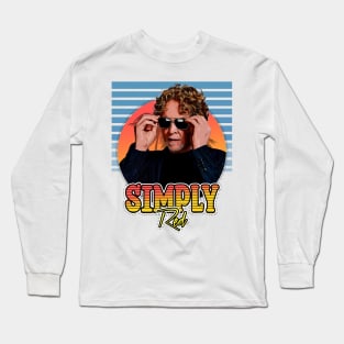 Simply Red Summer 2023 Style Flyer Vintage T-Shirt Long Sleeve T-Shirt